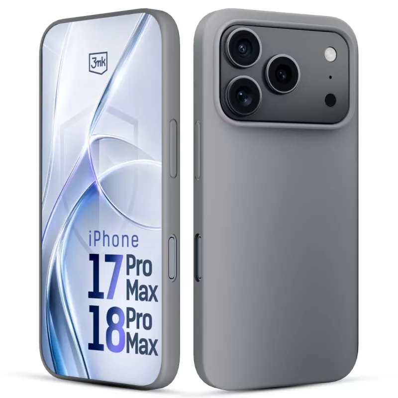 3MK PROTECTION Apple iPhone 17 Pro Max Hardy Mellow Case harmaa