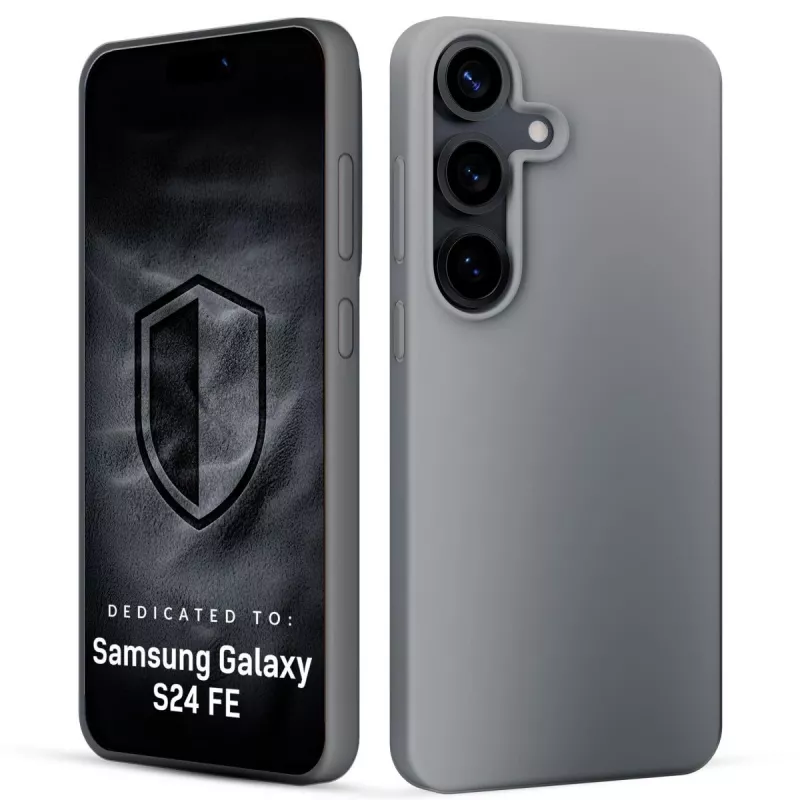 3MK PROTECTION Samsung Galaxy S24 FE - 3mk Hardy Mellow Case harmaa