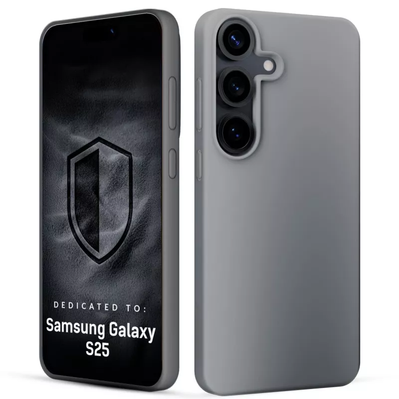 3MK PROTECTION Samsung Galaxy S25 - 3mk Hardy Mellow Case harmaa