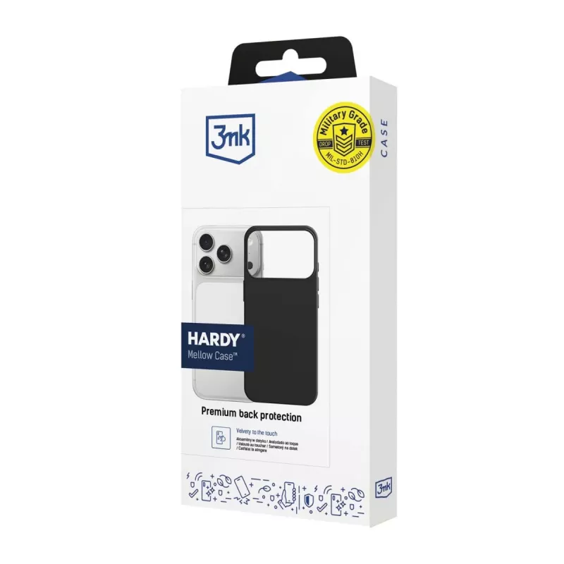 3MK PROTECTION Apple iPhone 16 Pro Max Hardy Mellow Case punainen