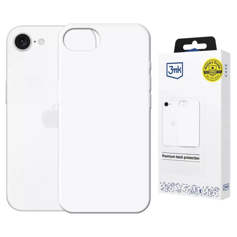 3MK PROTECTION Apple iPhone 16E/ iPhone 17E - 3mk Hardy Mellow MagCase valkoinen