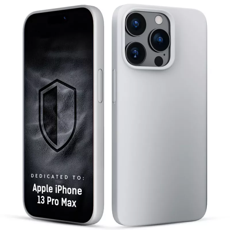 3MK PROTECTION Apple iPhone 13 Pro Max Hardy Mellow MagCase hopeanvalkoinen
