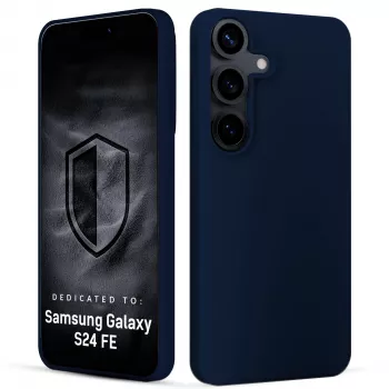 3MK PROTECTION Samsung Galaxy S24 FE - 3mk Hardy Mellow Case tummansininen