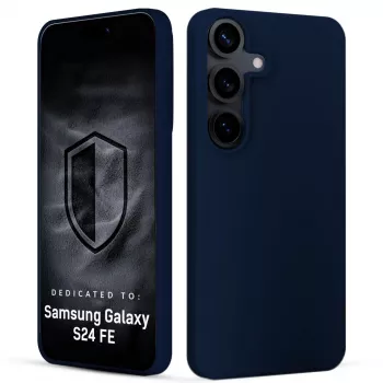 3MK PROTECTION Samsung Galaxy S24 FE - 3mk Hardy Mellow Case tummansininen