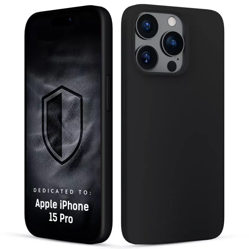3MK PROTECTION Hardy Mellow MagCase musta Apple iPhone 15 Pro