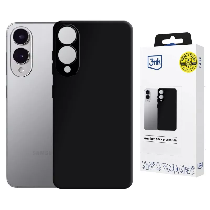 3MK PROTECTION Samsung Galaxy S25 Edge - 3mk Hardy Mellow MagCase musta