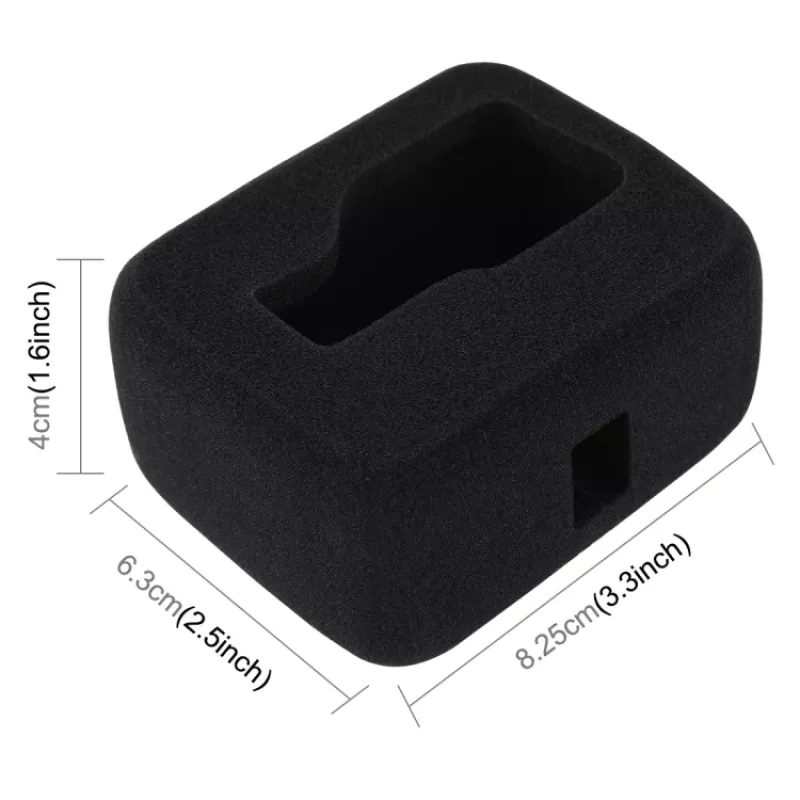 PULUZ tuulenpitävä vaahtomuovisuojus GoPro Hero 8 Black - PU445B