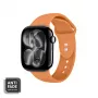 Crong Liquid Strap Apple Watch 38/40/41/42 mm -kellolle (oranssi)