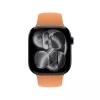 Crong Liquid Strap Apple Watch 38/40/41/42 mm -kellolle (oranssi)