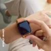 Crong Liquid Strap Apple Watch 38/40/41/42 mm -kellolle (oranssi)