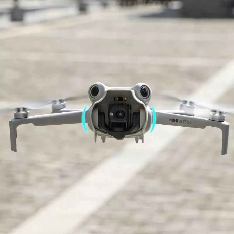 SUNNYLIFE objektiivinsuojus DJI Mini 4 Pro -droonille - häikäisynesto, objektiivinsuoja, musta