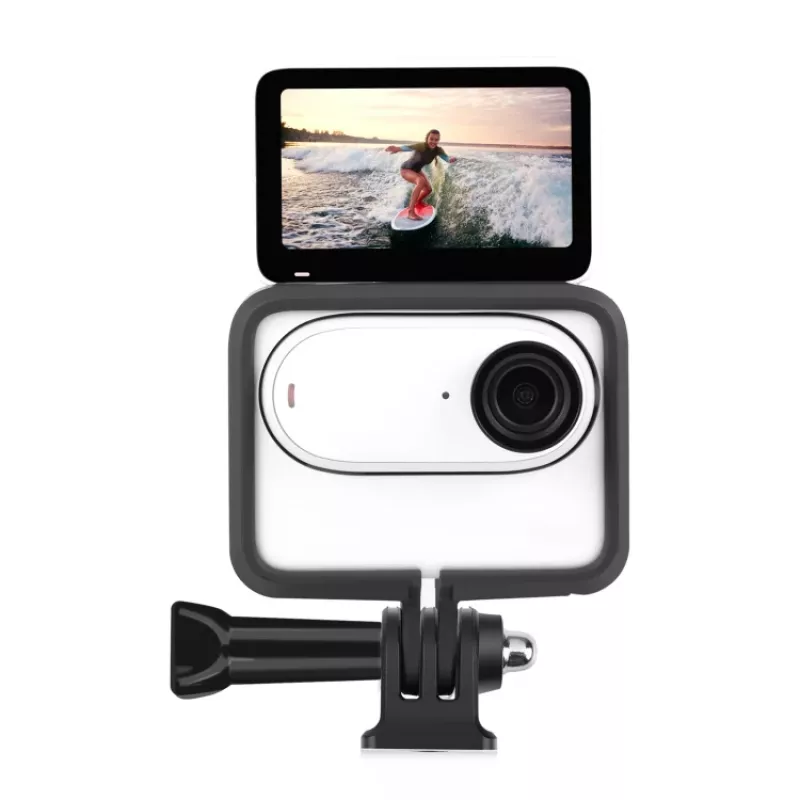 PULUZ kehyspidike suojakotelo jalustasovitin Insta360 GO 3 -kameralle (PU881B)