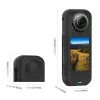 PULUZ PU757B Linssinsuojus ja silikoninen suojakotelo Insta360 X5:lle