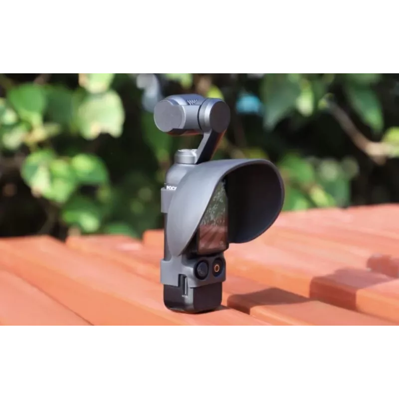 SUNNYLIFE LCD-näytön vastavalosuoja ja suojus DJI Osmo Pocket 3 -kameralle - musta