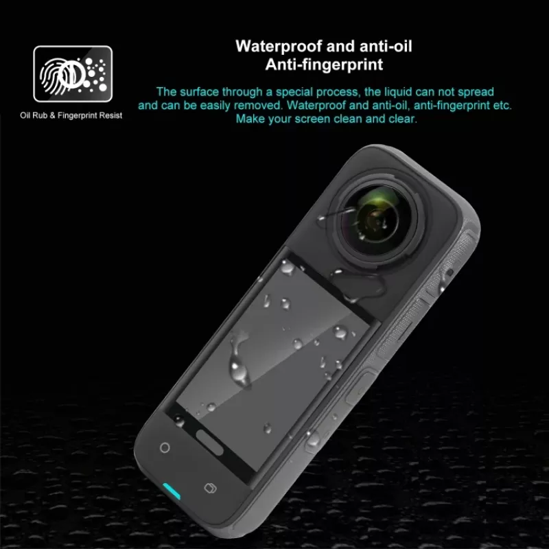 PULUZ 9H karkaistu lasinen näytönsuojus Insta360 X4 / X5 -kameralle