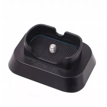 SUNNYLIFE mini jalusta Insta360 X4 -toimintakameraan - musta, taitettava pöytäjalusta 1/4 inch-20 ruuvilla, liukumattomat kumijalat, kompakti ja kannettava