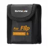 SUNNYLIFE tulenkestävä LiPo-akkujen turvalaukku DJI Flip -droonille - 1 akun kapasiteetti