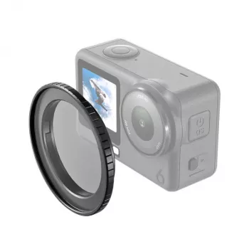 PULUZ 49 mm suodatinsovitinkiinnike DJI Osmo Action 6:lle