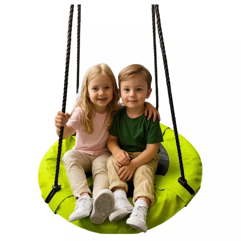 LEAN SPORT puutarhakeinu haikaranpesä lapsille vihreä 60cm