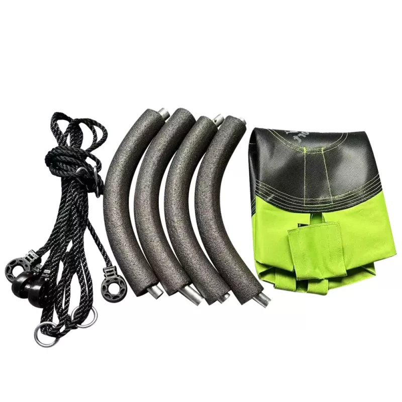 LEAN SPORT puutarhakeinu haikaranpesä lapsille vihreä 60cm