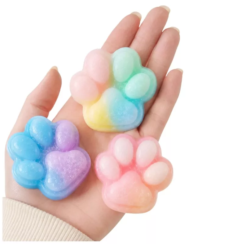 LEAN TOYS DIY luova setti squishien valmistukseen, kissantassu, 44 osaa