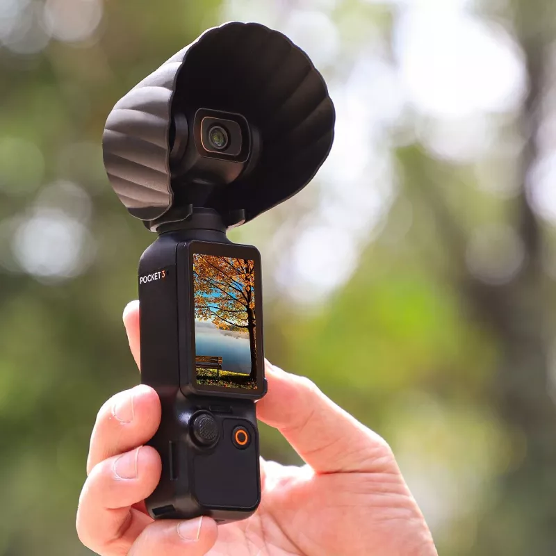 SUNNYLIFE-linssin aurinkosuoja DJI Osmo Pocket 3:lle - musta