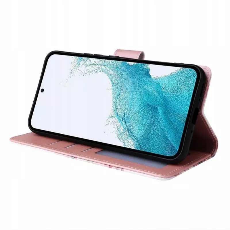 TECH-PROTECT-lompakkokotelo Redmi Note 13 Pro 5G / Poco X6 5G:lle korttipaikalla, kukkakuvio