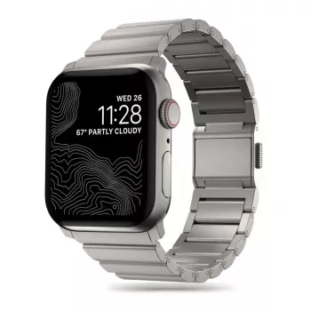 TECH-PROTECT Steelband Apple Watch 4 / 5 / 6 / 7 / 8 / 9 / SE / Ultra 1 / 2 (42 / 44 / 45 / 49 mm) titaani