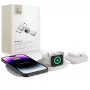 Tech-Protect QI15W-A32 3IN1 MagSafe-langaton latausteline harmaa