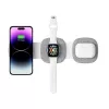 Tech-Protect QI15W-A32 3IN1 MagSafe-langaton latausteline harmaa