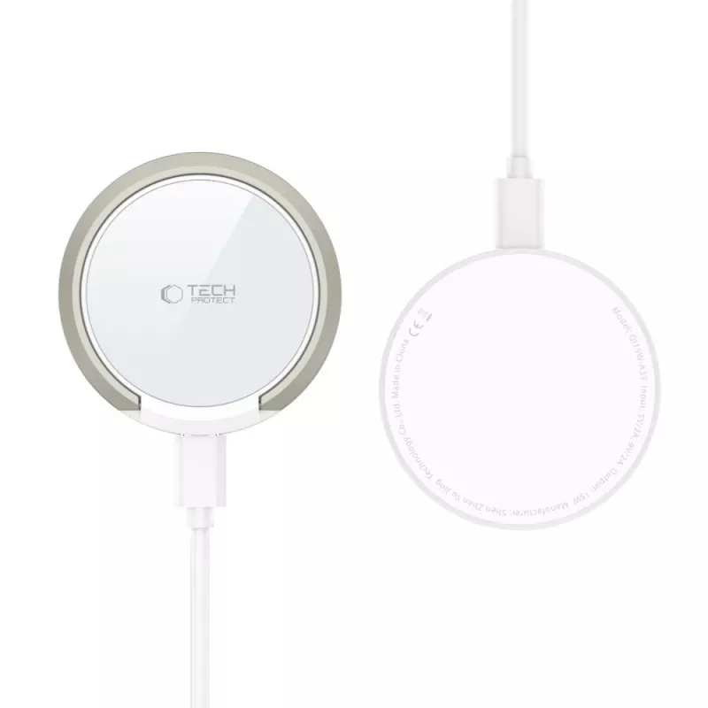 Tech-Protect QI15W-A33 MagSafe-langaton laturi 15W valkoinen