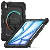 Tech-Protect Solid360 kotelo iPad Air 11 inch 6/7/8 (2024-2026) - musta