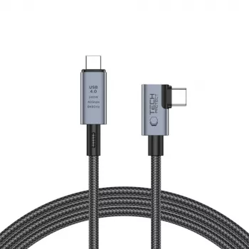 TECH-PROTECT ULTRABOOST MAX “L” USB 4.0 8K 40Gbps USB-C -kaapeli PD 240W 150cm harmaa