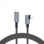 TECH-PROTECT ULTRABOOST MAX “L” USB 4.0 8K 40Gbps USB-C -kaapeli PD 240W 150cm harmaa