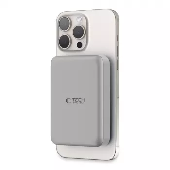 TECH-PROTECT PB11 LIFEMAG MagSafe -varavirtalähde 10000mAh titaani