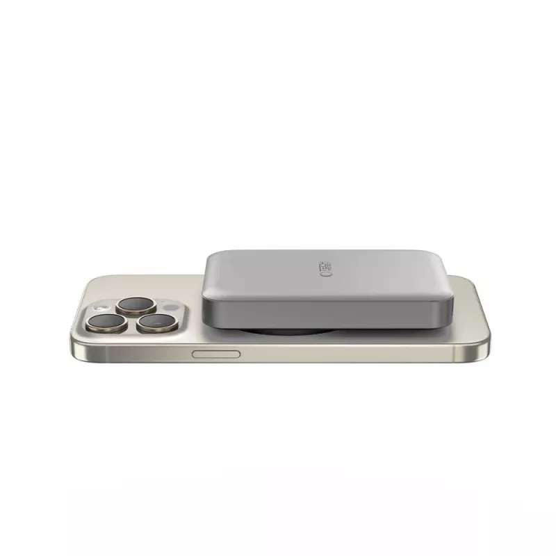 TECH-PROTECT PB11 LIFEMAG MagSafe -varavirtalähde 10000mAh titaani
