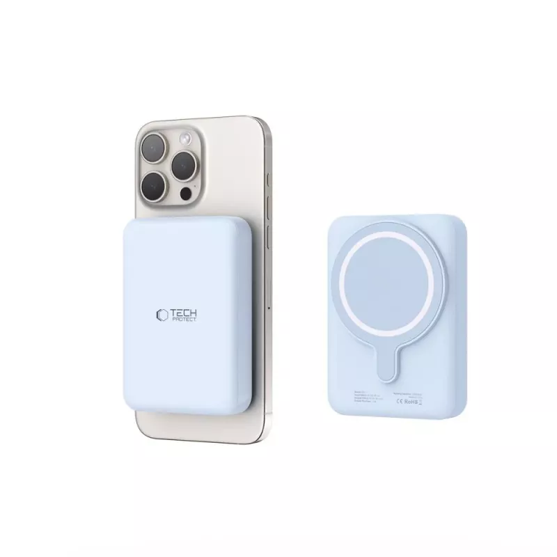 TECH-PROTECT PB11 LIFEMAG MagSafe -varavirtalähde 10000mAh sininen