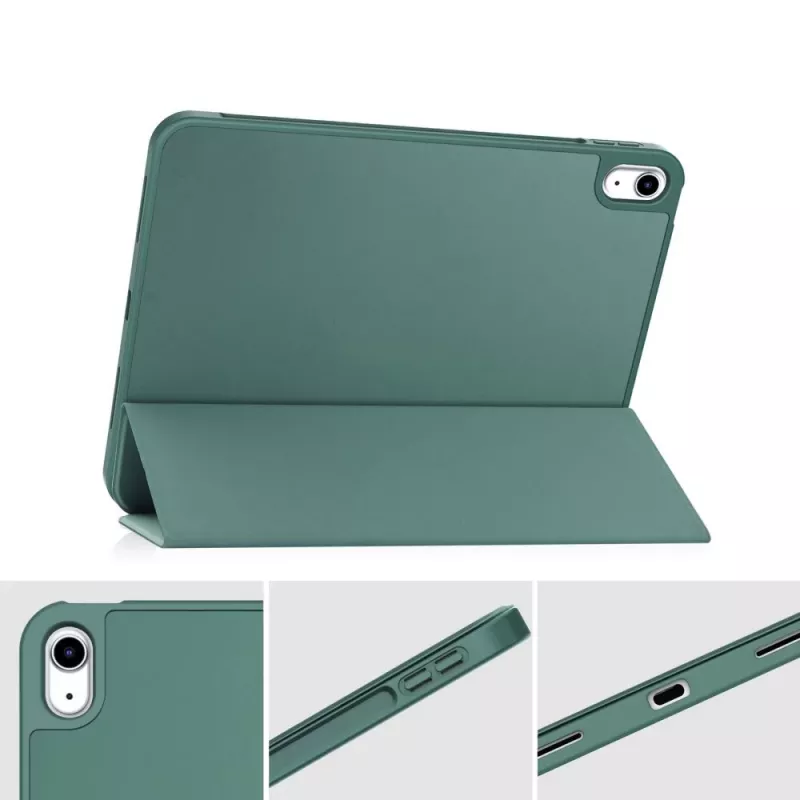 Tech-Protect SC Pen -kotelo iPad 10.9 (10th Gen, 2022) / iPad 11 (2025) -tableteille, vihreä