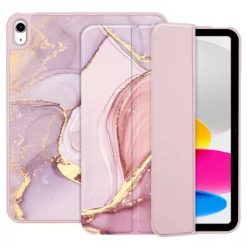 Tech-Protect SC Pen -kotelo iPad 10.9 (10th Gen, 2022) / iPad 11 (2025) -tableteille, marmori