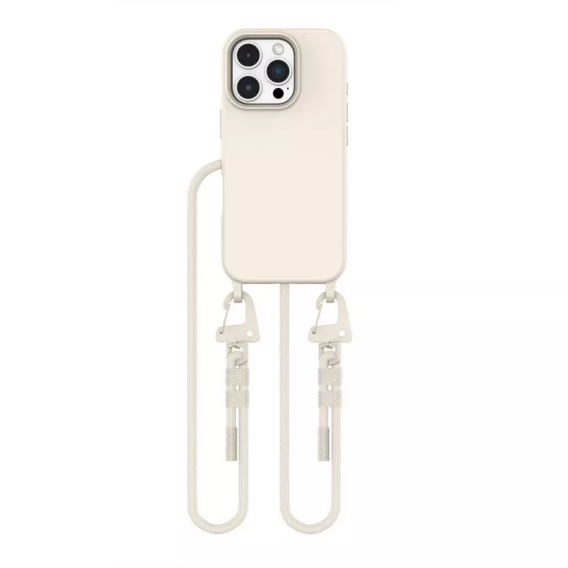 Tech-Protect Magnecklace MagSafe iPhone 16 Pro Max Latte