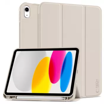 Tech-Protect SC Pen -kotelo iPad 10.9 (10th Gen, 2022) / iPad 11 (2025) -tableteille, tähtivalkea