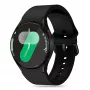 TECH-PROTECT silikoni Samsung Galaxy Watch 4 / 5 / 5 Pro / 6 / 7 / FE musta