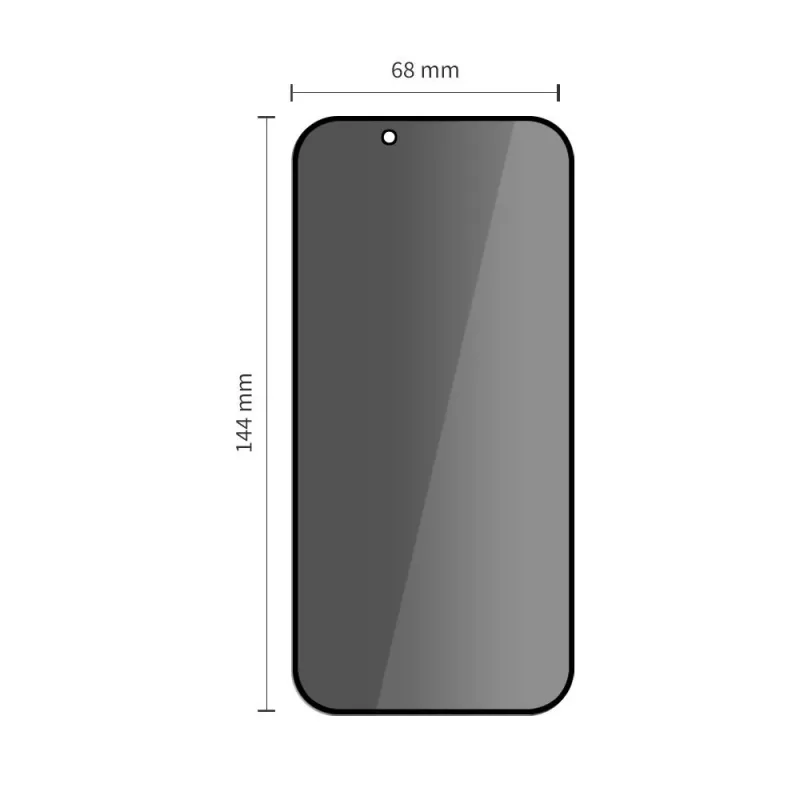 TECH-PROTECT Quick Set SPY+ Privacy karkaistu lasi -näytönsuojus 2 kpl:n pakkaus iPhone 13 / 13 Pro / 14 / 16E / 17E
