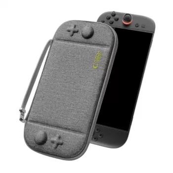 TECH-PROTECT Slim Pouch Nintendo Switch 2, tummanharmaa