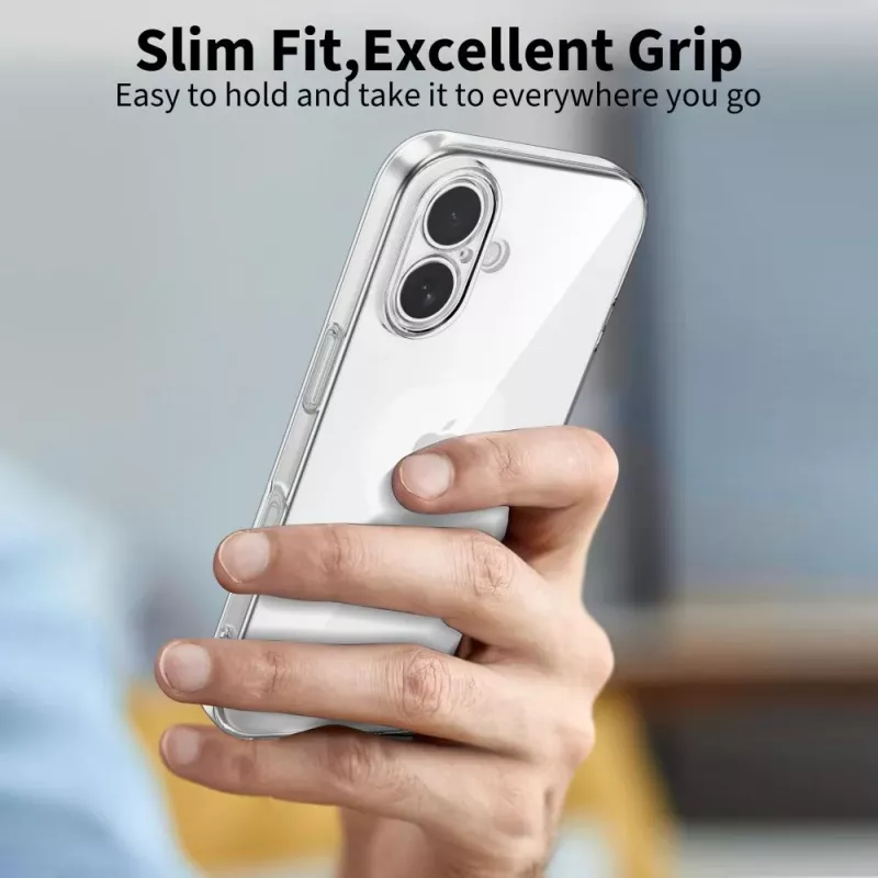 Tech-Protect Flexair iPhone 17 läpinäkyvä takakansi