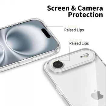 Tech-Protect Flexair iPhone 17 Air läpinäkyvä suojakotelo