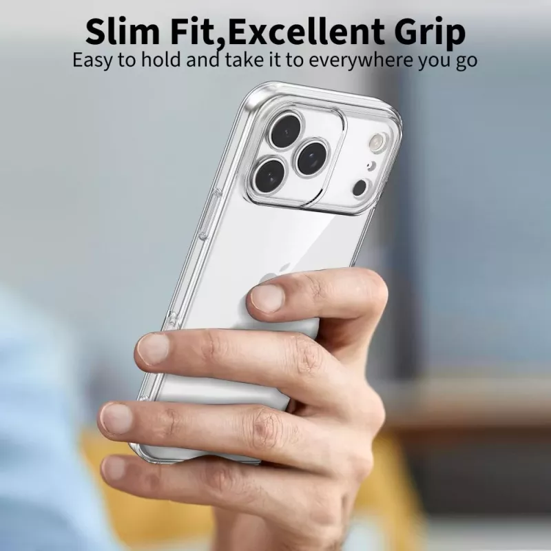 Tech-Protect Flexair iPhone 17 Pro Max läpinäkyvä takakansi