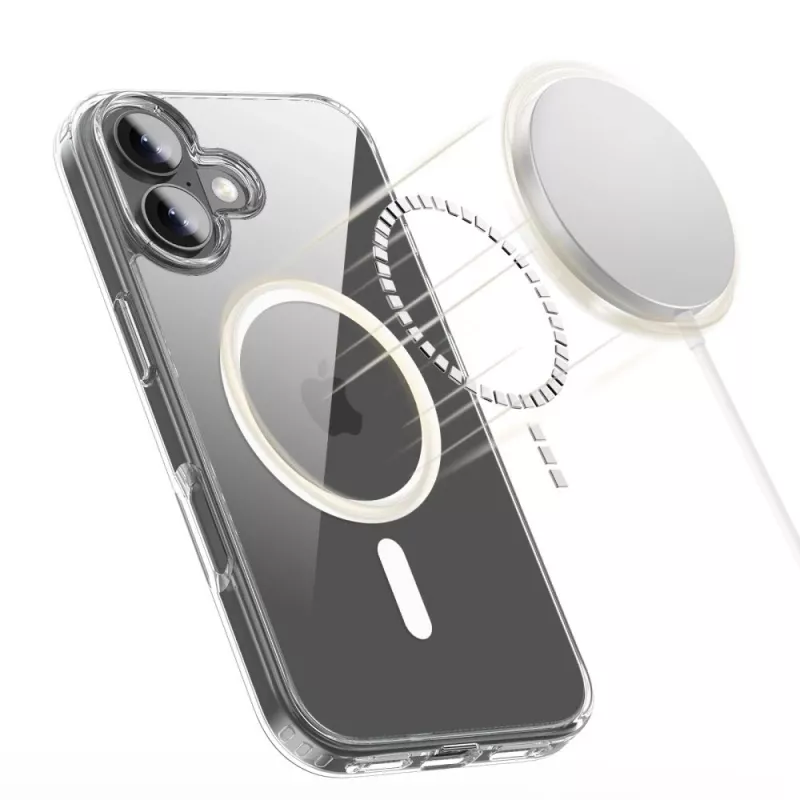 Tech-Protect Flexair Hybrid MagSafe iPhone 17 läpinäkyvä