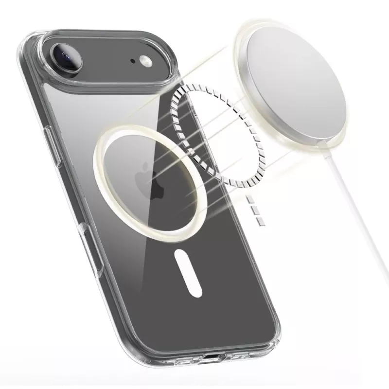 Tech-Protect Flexair Hybrid MagSafe iPhone 17 Air läpinäkyvä