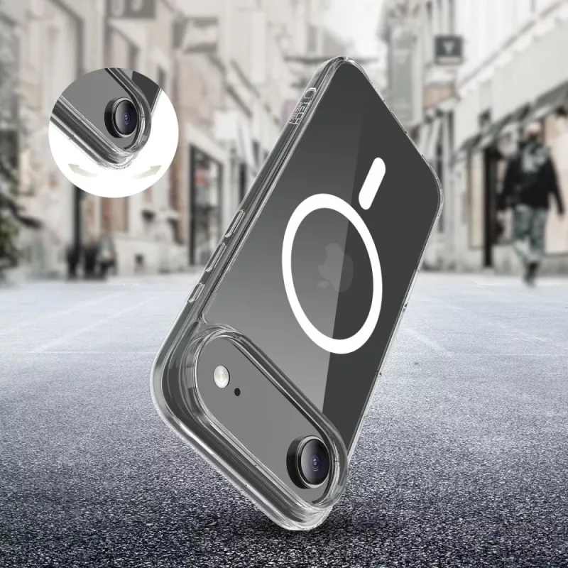 Tech-Protect Flexair Hybrid MagSafe iPhone 17 Air läpinäkyvä